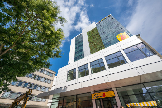 Hotelfoto bei der Eröffnung in Koblenz